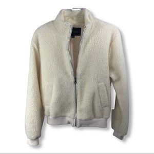 Ambiance | Wooly zip up jacket